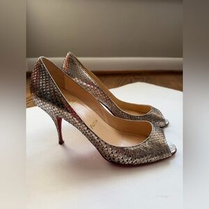 Christian Louboutin Snake Skin Heels